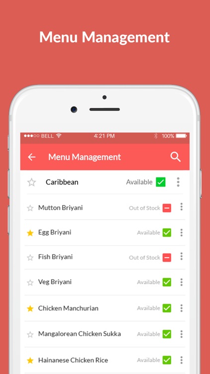 Menu Order - Partner App screenshot-4