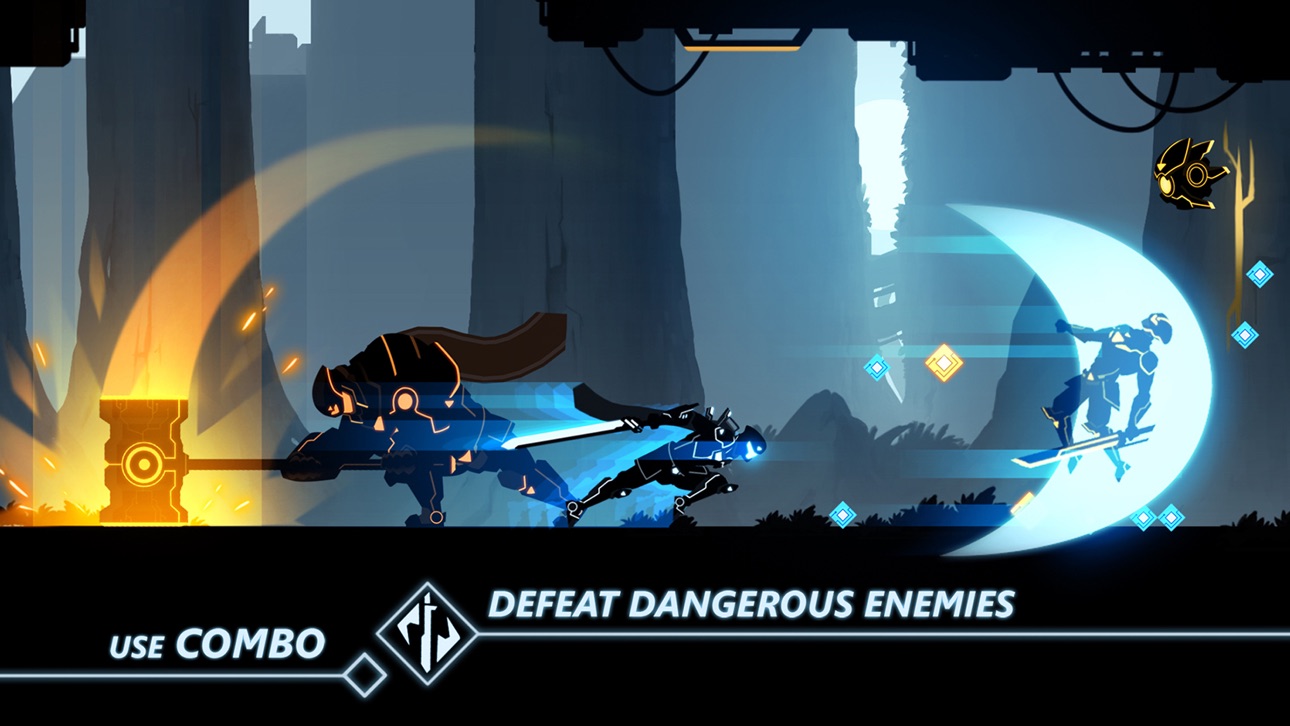 Overdrive Ninja Shadow - Free Hack screenshot 3 - iOS game interface
