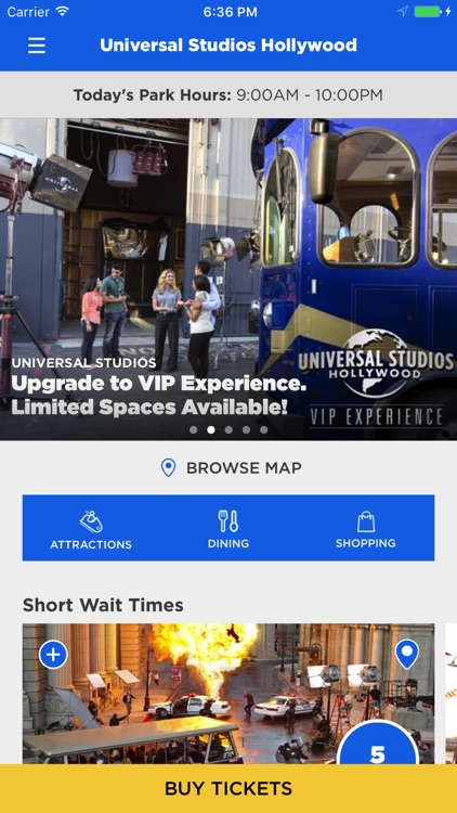 The Official Universal Studios Hollywood℠ App