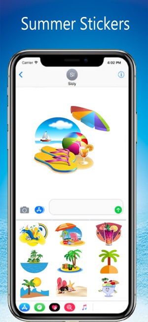 Summer Beach Stickers(圖3)-速報App