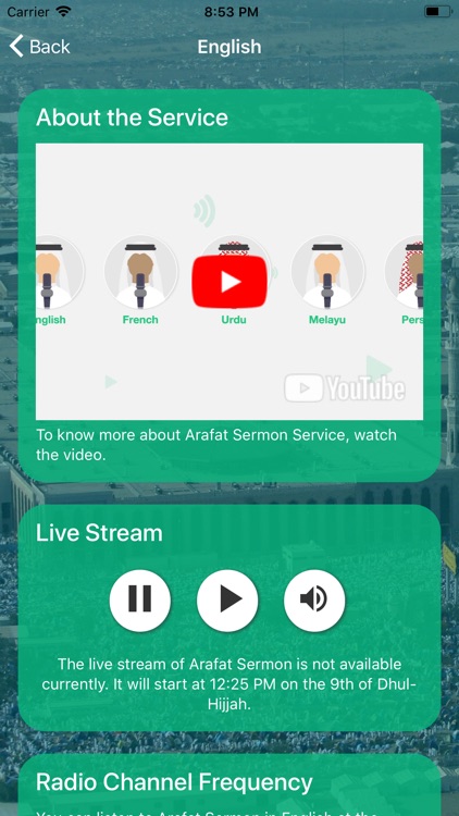 Arafat Sermon