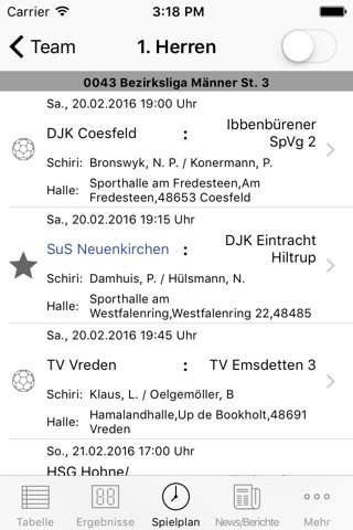 SuS Neuenkirchen Handball screenshot 2