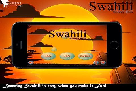 Swahili Bubble Bath Lite screenshot 4