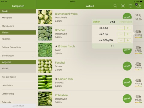 Gemüsezentrale screenshot 3