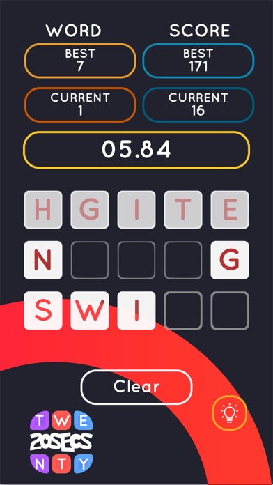 20 Seconds Word Puzzle Game screenshot 3