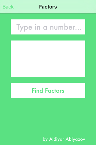 Factor And Multiple Calculator screenshot 2