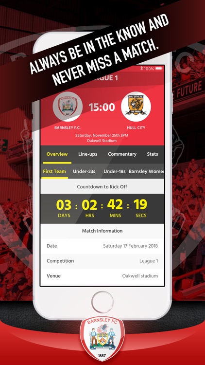 Barnsley FC Fan App screenshot-4