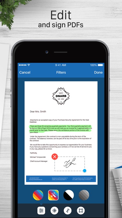 Scanner for Me: Scan documents