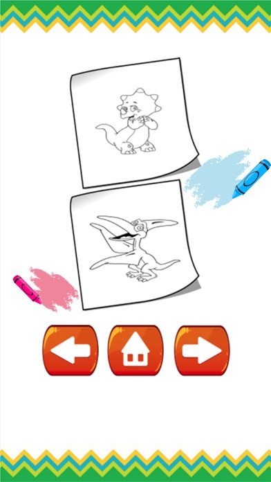 Dinosaur Coloring Pages Games screenshot 2