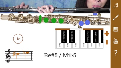 How to cancel & delete 2D Flute Fingering Chart from iphone & ipad 3