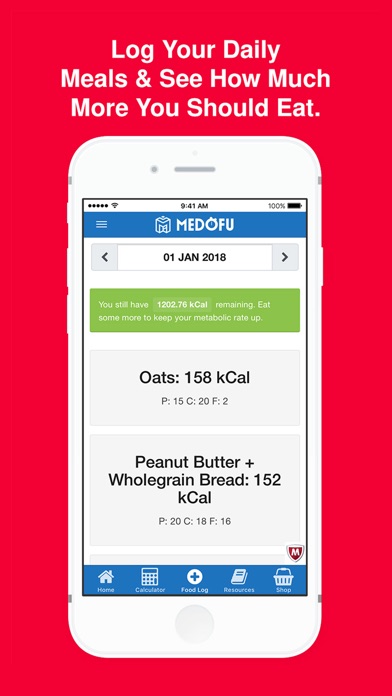 Medofu - Meal Prep & Delivery screenshot 2