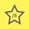 StarCalc gives you the ability to calculate a star rating out of 5