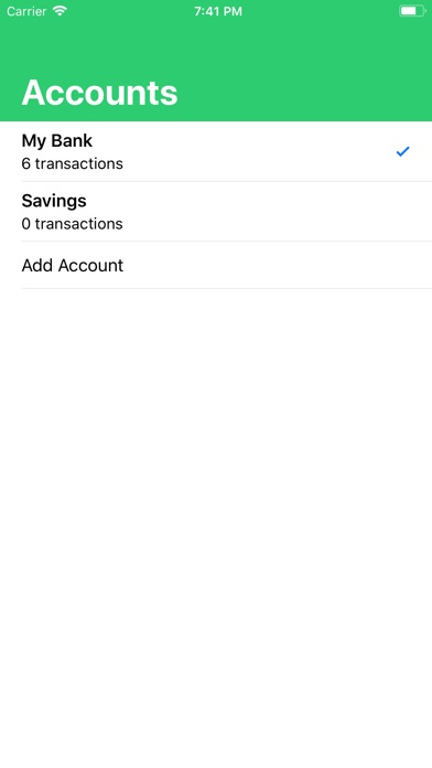 Transactions: Simple Checkbook screenshot 4