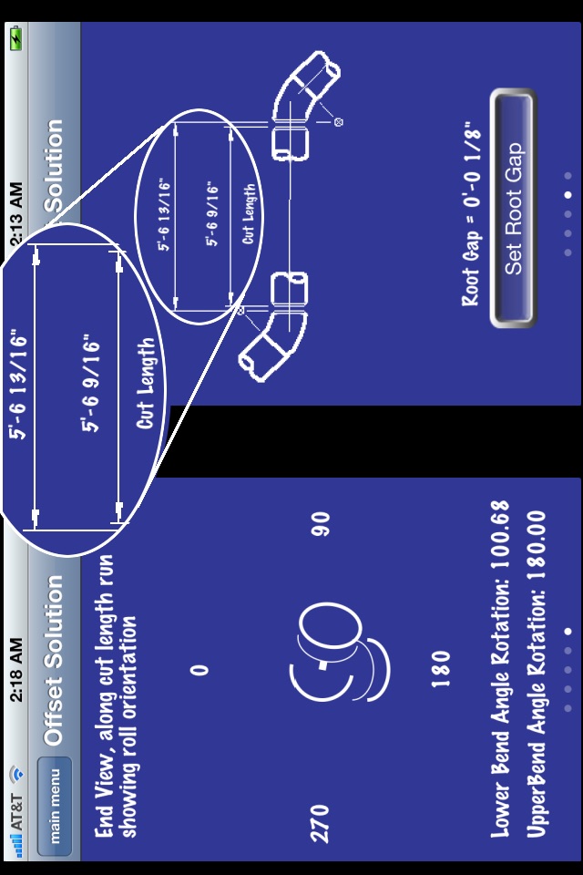 Piping Offset Calculator screenshot 4