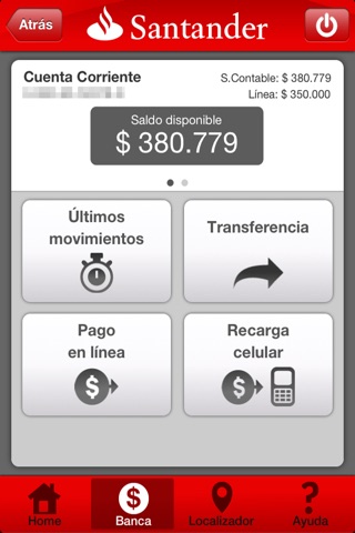 Santander Chile screenshot 4