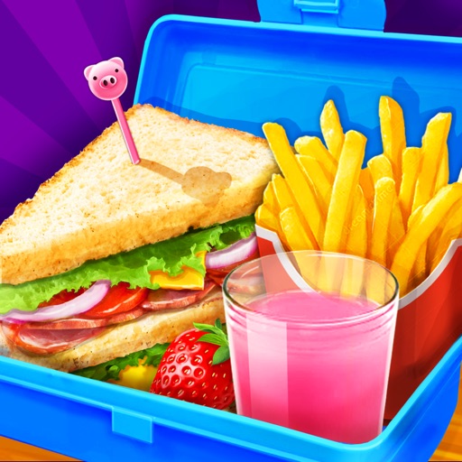 School Lunch Food 2: Lunch Box Icon