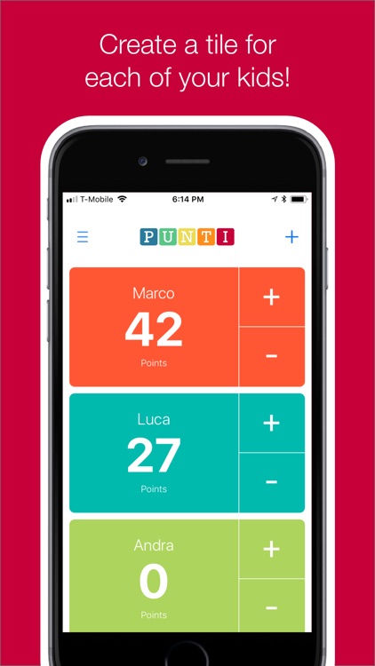 punti+ chores tasks & rewards