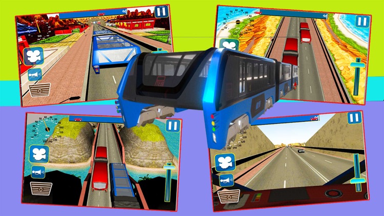 Gyroscopic Bus Simulator 3D screenshot-3