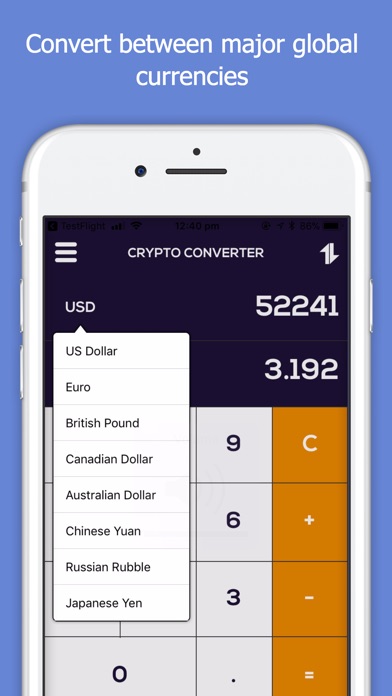 Cryptocurrency Calculator screenshot 2