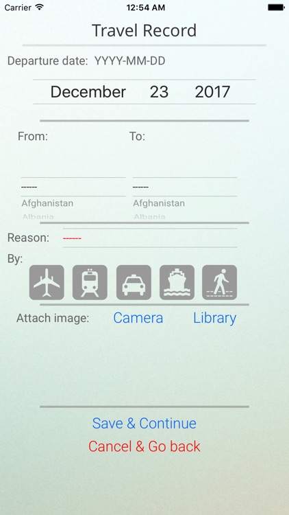 Travel Records screenshot-3