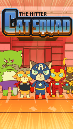 super hitter cat heroes games