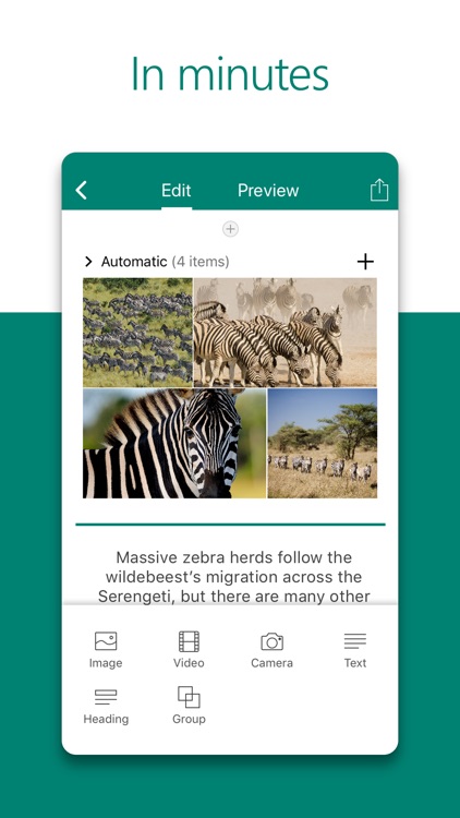 Microsoft Sway screenshot-3