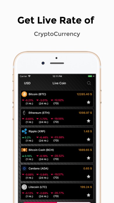 CryptoCoin - Get Live Rate screenshot 2