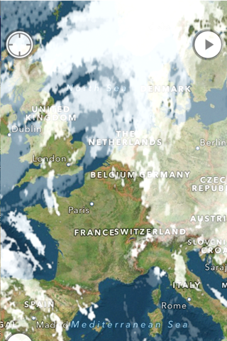 Скриншот из Cyclone - storm tracks, satellite weather radar