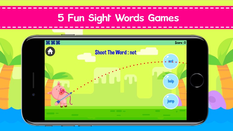 Kindergarten Sight Word Games screenshot-0