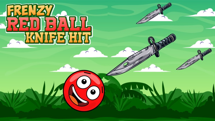 Frenzy Red Ball : Knife Escape