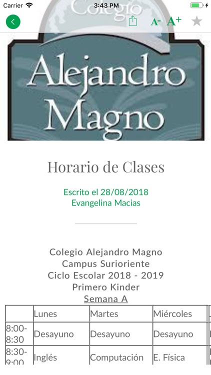 Colegio Alejandro Magno