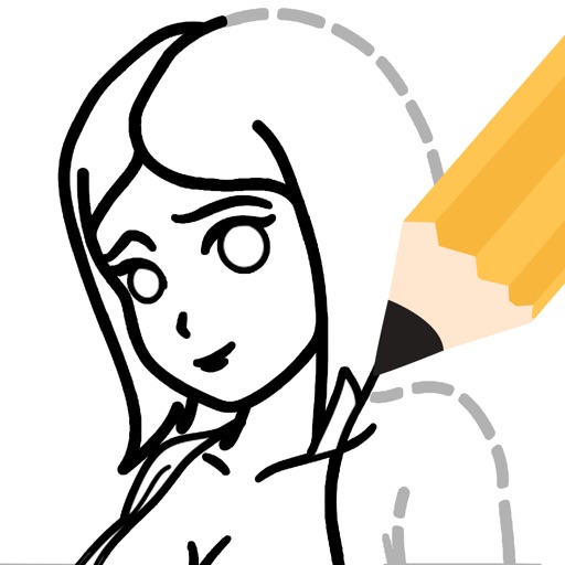 Learn to Draw Hot Anime Girls iOS App