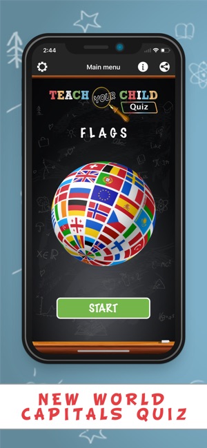 Teach Your Child Quiz - Flags