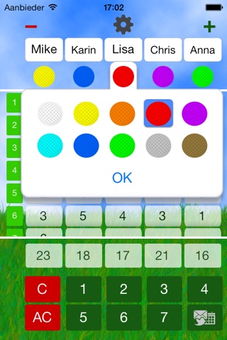 Mini Golf Score Card screenshot 2
