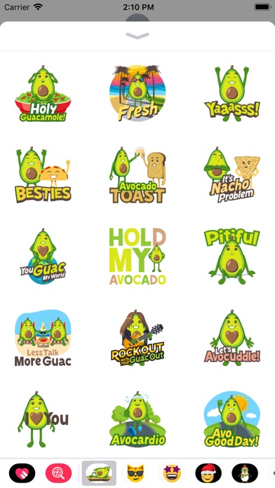 Avocado Adventures by EmojiOne screenshot 2