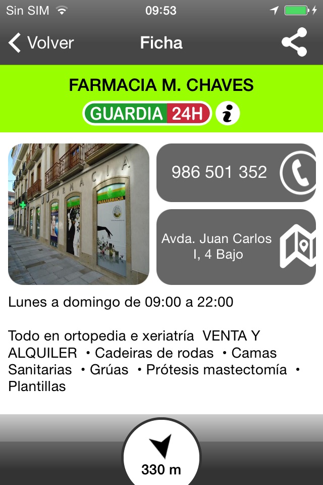 Farmacias de guardia Galicia screenshot 4