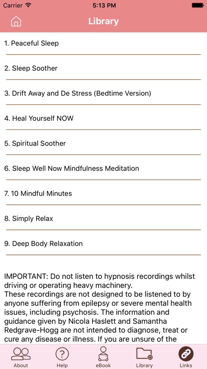 Peaceful Sleep Hypnosis Full Version