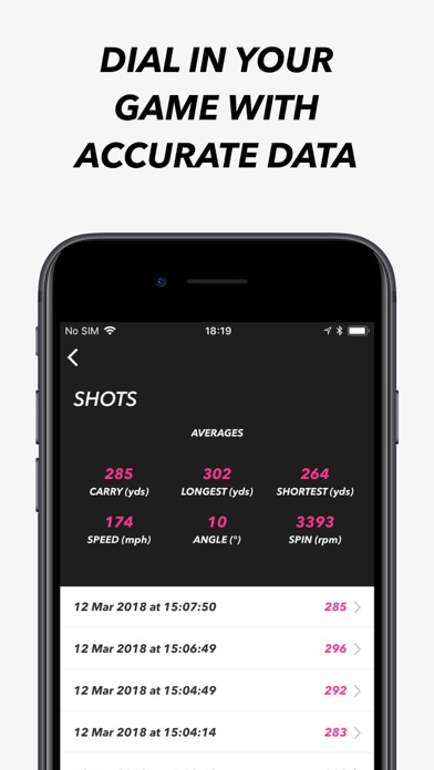 ShotVision Launch Monitor screenshot 3