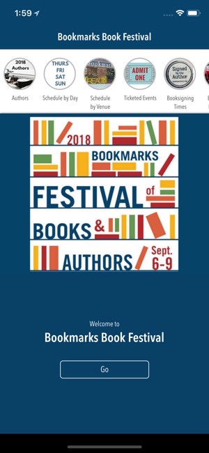 Bookmarks Book Festival