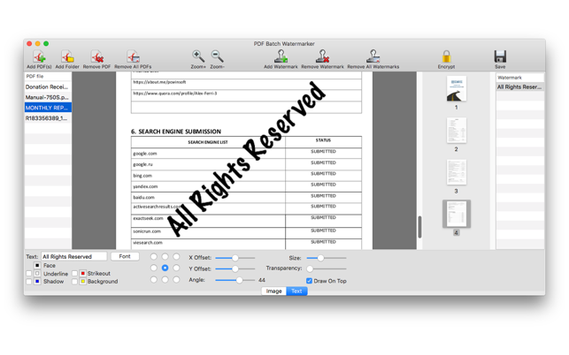 PDF Batch Watermarker(圖2)-速報App