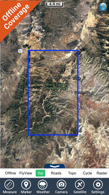 Bryce Canyon NP gps and outdoor map with Guide screenshot-4