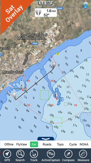 Marine : Gargano - GPS map offline chart Navigator(圖1)-速報App