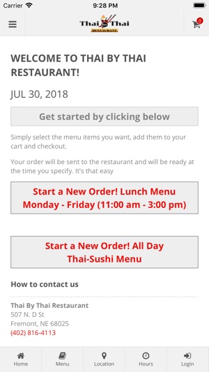 Thai By Thai Restaurant(圖1)-速報App