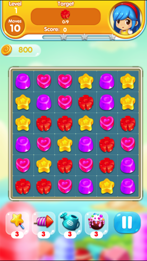 Candy World - New Match 3 Puzzle Game(圖3)-速報App