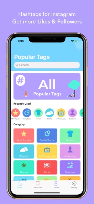 Hashtag - tags for Instagram(圖1)-速報App