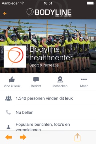 Bodyline healthcenter screenshot 3