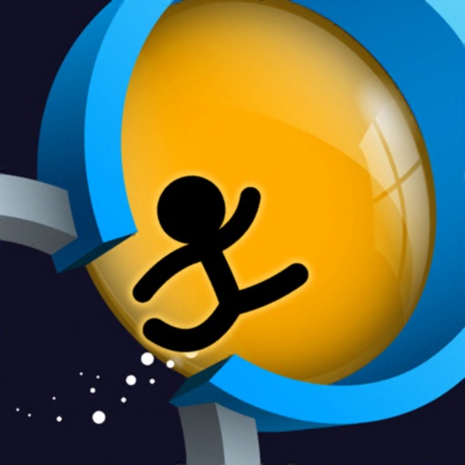 The Circle Run: Stickman Games Icon