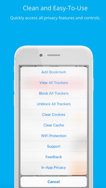 Ghostery Privacy Browser screenshot-3