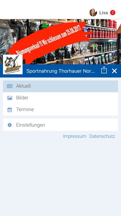 Sportnahrung Thorhauer Nordhau