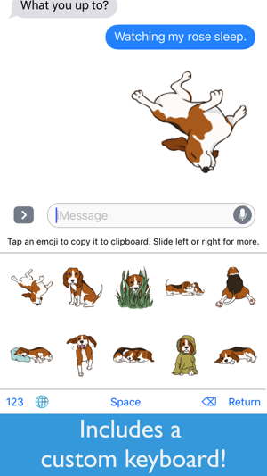 Beagle Love Emojis(圖4)-速報App